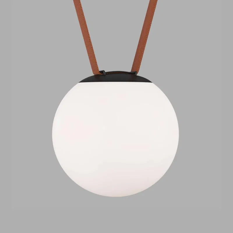 Светильник для трека-ремня Belty Orb 10Вт 4000К IP20 48В DC 180х181мм RA90 120град. со светодиодом акрил черн. DENKIRS 723156