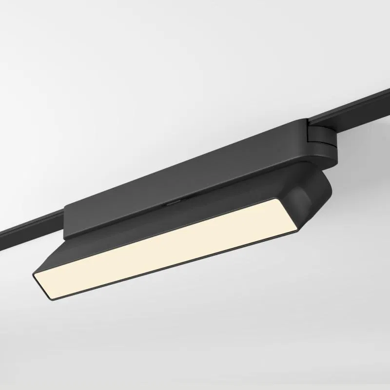 Светильник трековый Air Linear 3000 9Вт 3000К IP20 48В DC 230х26х60мм RA90 120град. со светодиодом алюм. черн. DENKIRS 723260