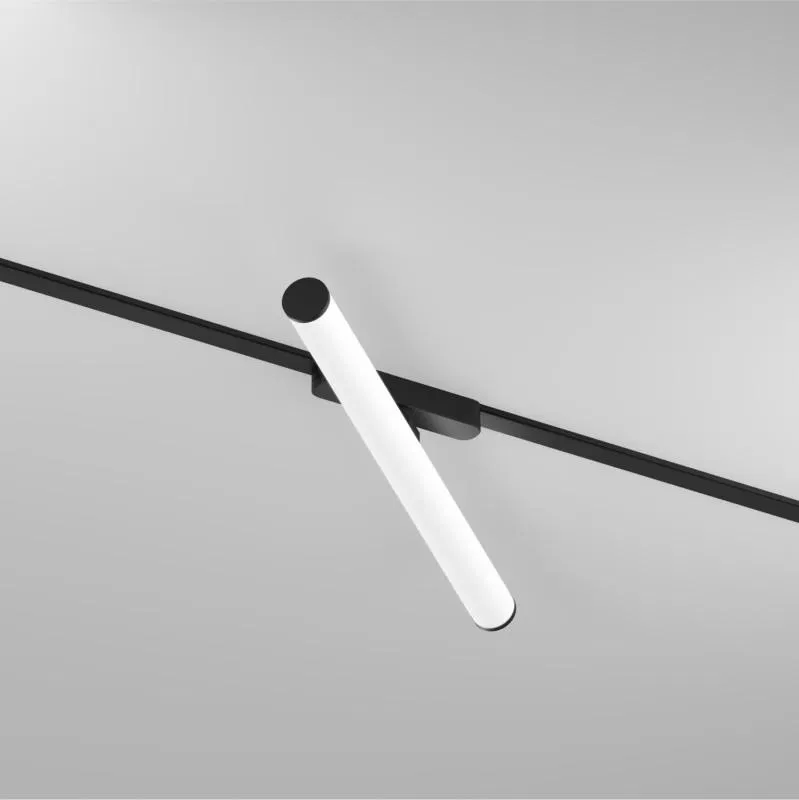 Светильник трековый Air Ray 4000 12Вт 4000К IP20 33 48В DC 500х35х79мм RA90 120град. со светодиодом алюм. черн. DENKIRS 723280