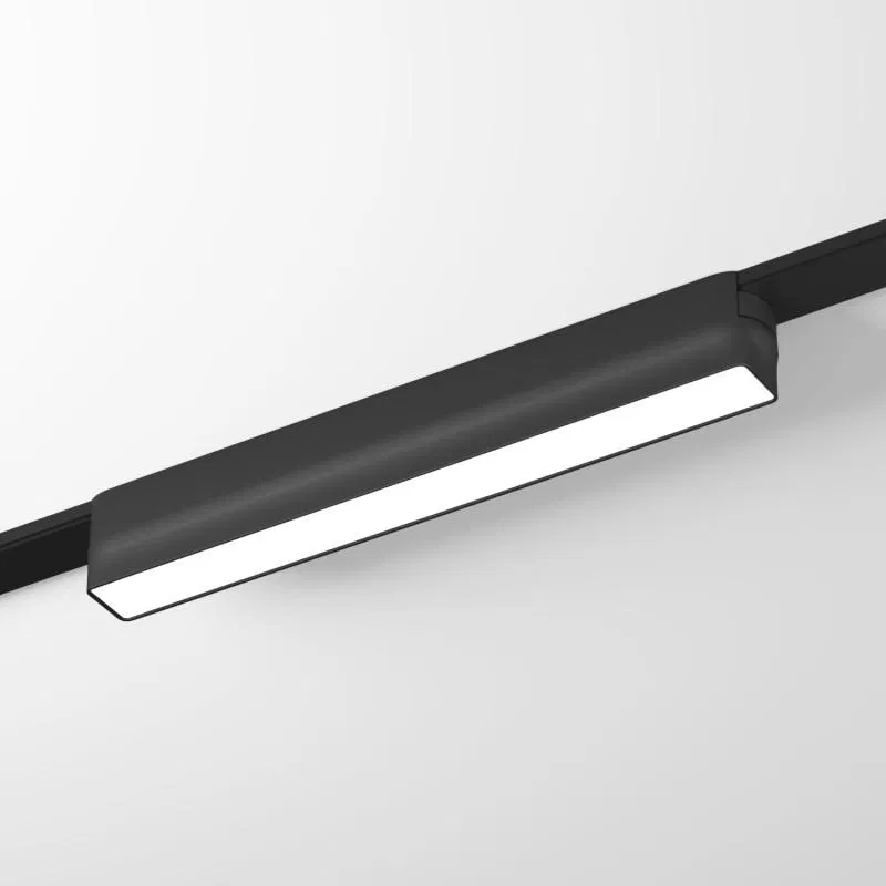 Светильник трековый Air Linear 2700-6500 9Вт 2700-6500К IP20 48В DC 230х26х36мм RA90 120град. со светодиодом алюм. черн. DENKIRS 723282