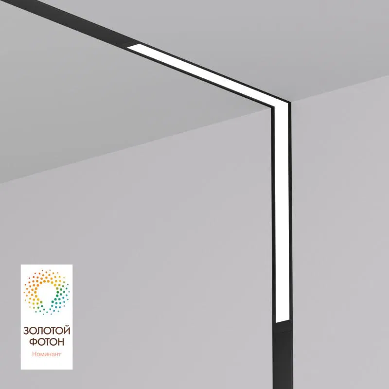 Светильник трековый SMART LINEAR 18Вт 3000К-6000К IP20 220В L312х312 угловой со светодиодом алюм. черн. DENKIRS 761243