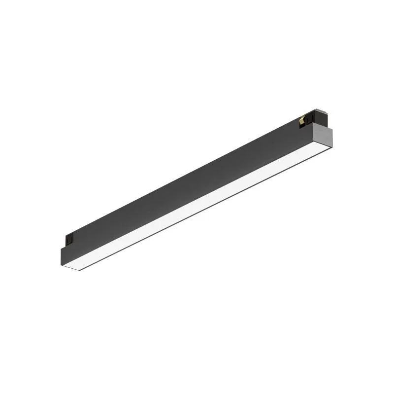 Светильник трековый SHINE LINEAR 12Вт 3000К IP20 48В DC 301х19х27 RA90 со светодиодом алюм. темн. никель DENKIRS 764337