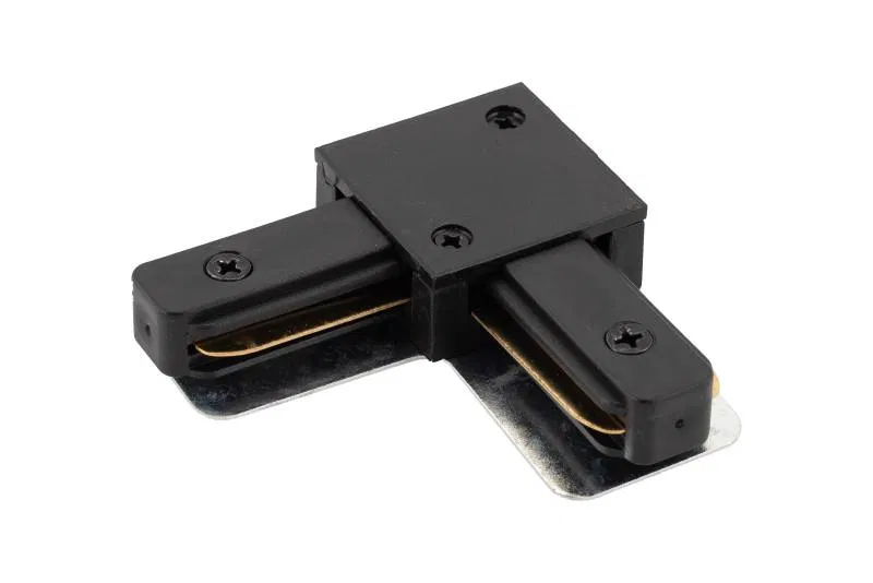 L-shaped busbar connector black DENKIRS 542450