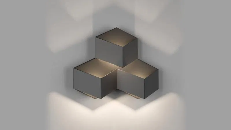 Бра декоративное PALMIRAGW-1101-3-6-BL-WW 6Вт 3000К IP20 черн. DesignLed 00-00002385
