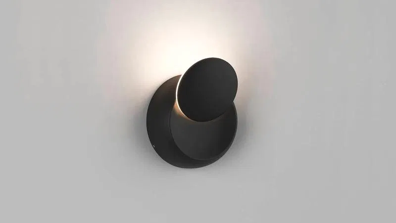 Светильник настенный MUN GW-6100-5-BL-WW 5Вт 3000К IP20 черн. DesignLed 00-00002388