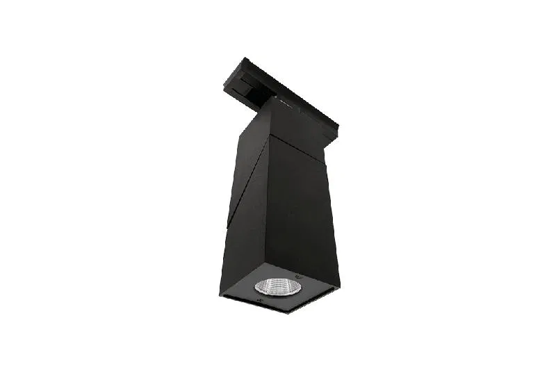 Светильник трековый LED 3000К LDT-SQBL-10W-WW (LD-3023) квадрат. черн. DesignLed 00-00002439