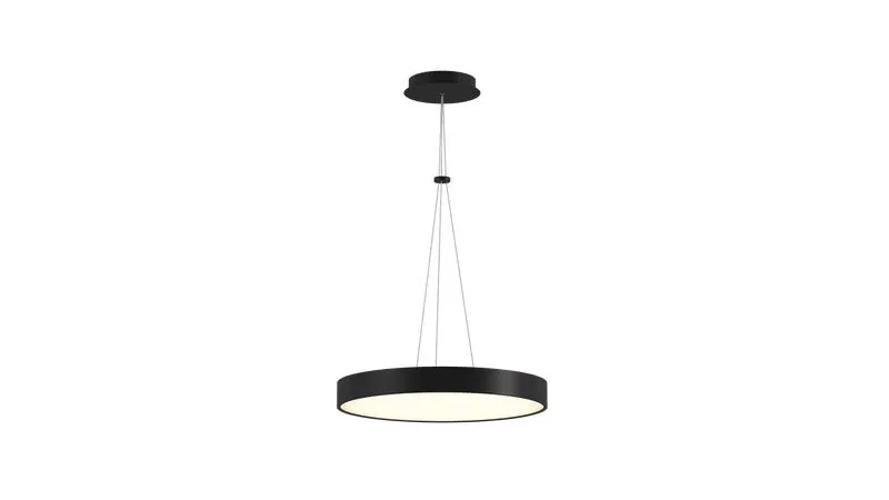 Светильник потолочный LED P0169-600A-BL-WW 76Вт 3000 черн. DesignLed 00-00002819