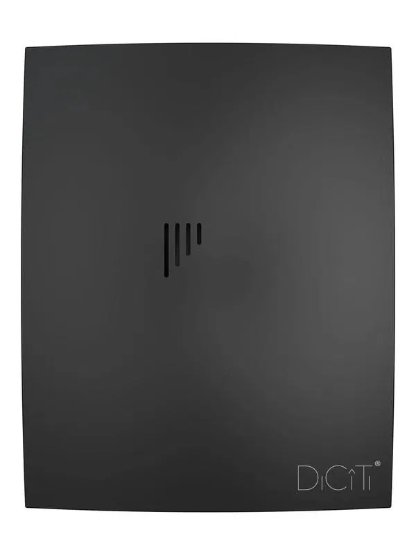 Вентилятор накладной D125 обратн. клапан DiCiTi BREEZE 5C Matt black