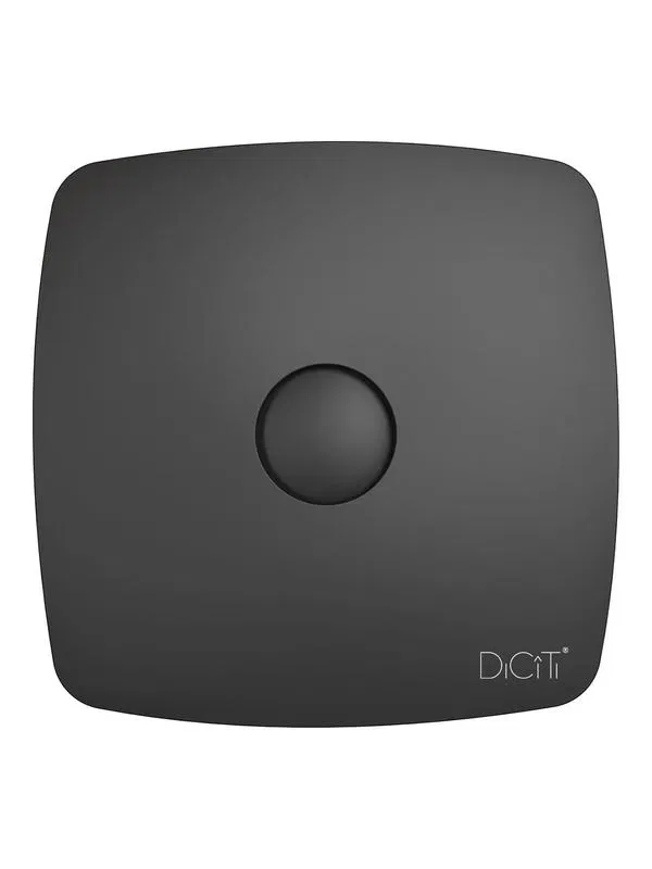 Вентилятор накладной RIO D100 обратн. клапан DiCiTi RIO 4C Matt black