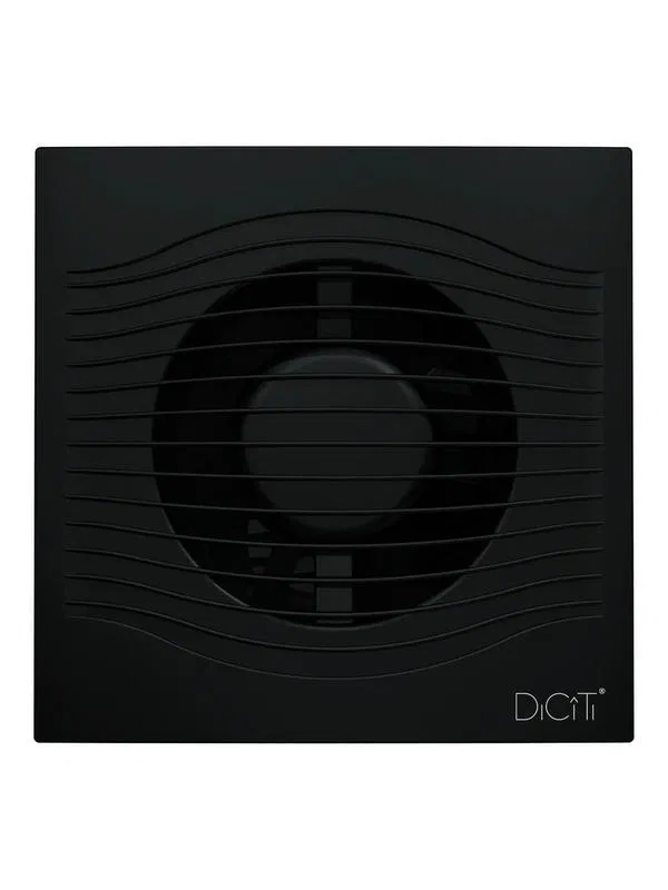 Вентилятор накладной SLIM D100 обратн. клапан DiCiTi SLIM 4C Matt black