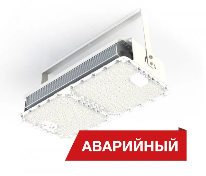Светильник светодиодный Quadro 40/6000 Д 40Вт 4000К IP54 6000лм 0.95PF 80Ra Кп<5 лира аварийн. Diora DQ40D-4K-L-A