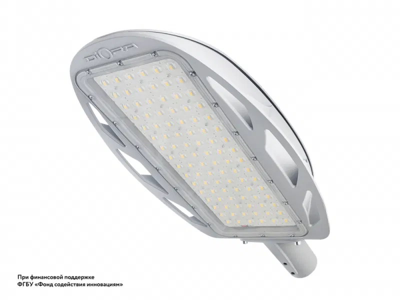 Светильник светодиодный Skat Glass 125/20000 ШБ2 20000лм 125Вт 3000К IP66 0.95PF 70Ra Kп<1 консоль Diora DSG125-ShB2-3K-C