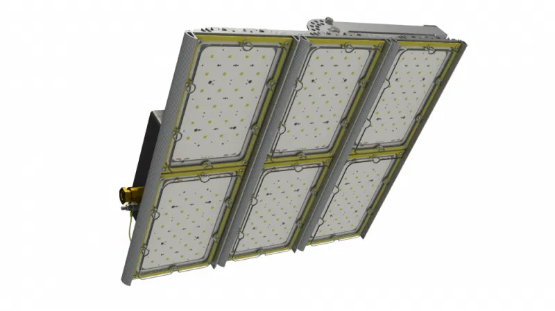 Комплект светильников светодиодных тройной Unit Ex 180/20500 К10 540Вт 3000К IP66 61500лм 0.98PF 70Ra Кп<1 лира (уп.3шт) Diora DUEx180K10-3K-L-3Kt
