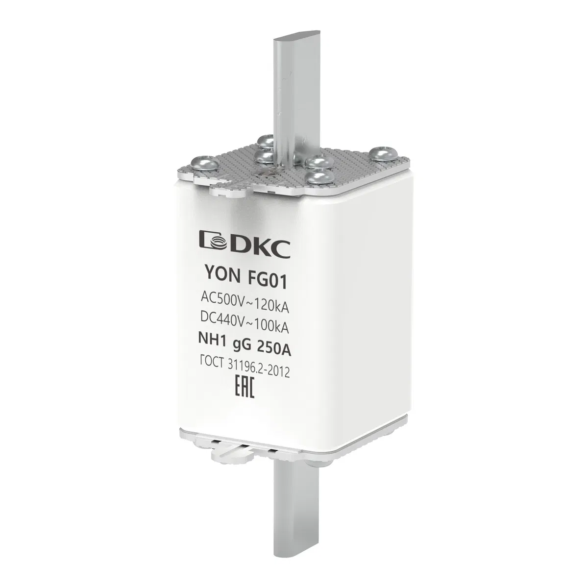 Предохранитель YON ножевого типа FG1 с одинарной индикацией 250А 1FG01-0250 DKC
