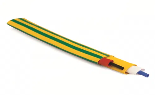 Heat-shrinkable flame-retardant tubing 50.8/25.4 mm grey
