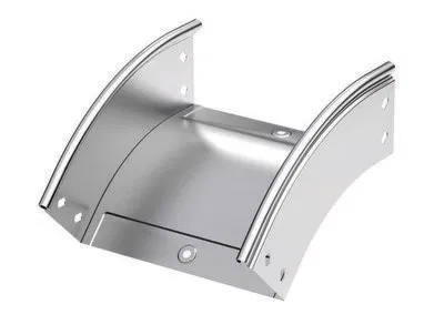 Угол CD 45 вертикальный внешний 45° 100х50 в комплекте с крепежными элементами и соединительными пластинами, необходимыми для монтажа, цинк-ламельный 36842KZL DKC