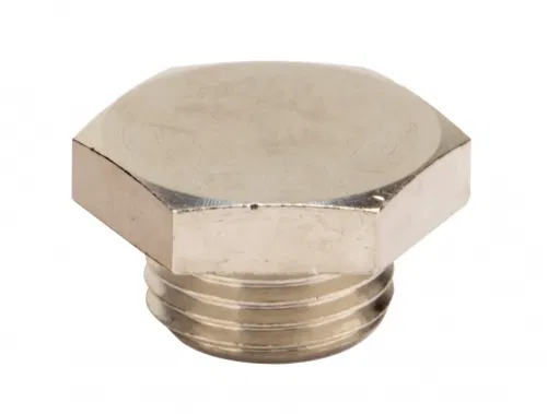 Заглушка M16x1,5, никелированная латунь 6050-16A DKC