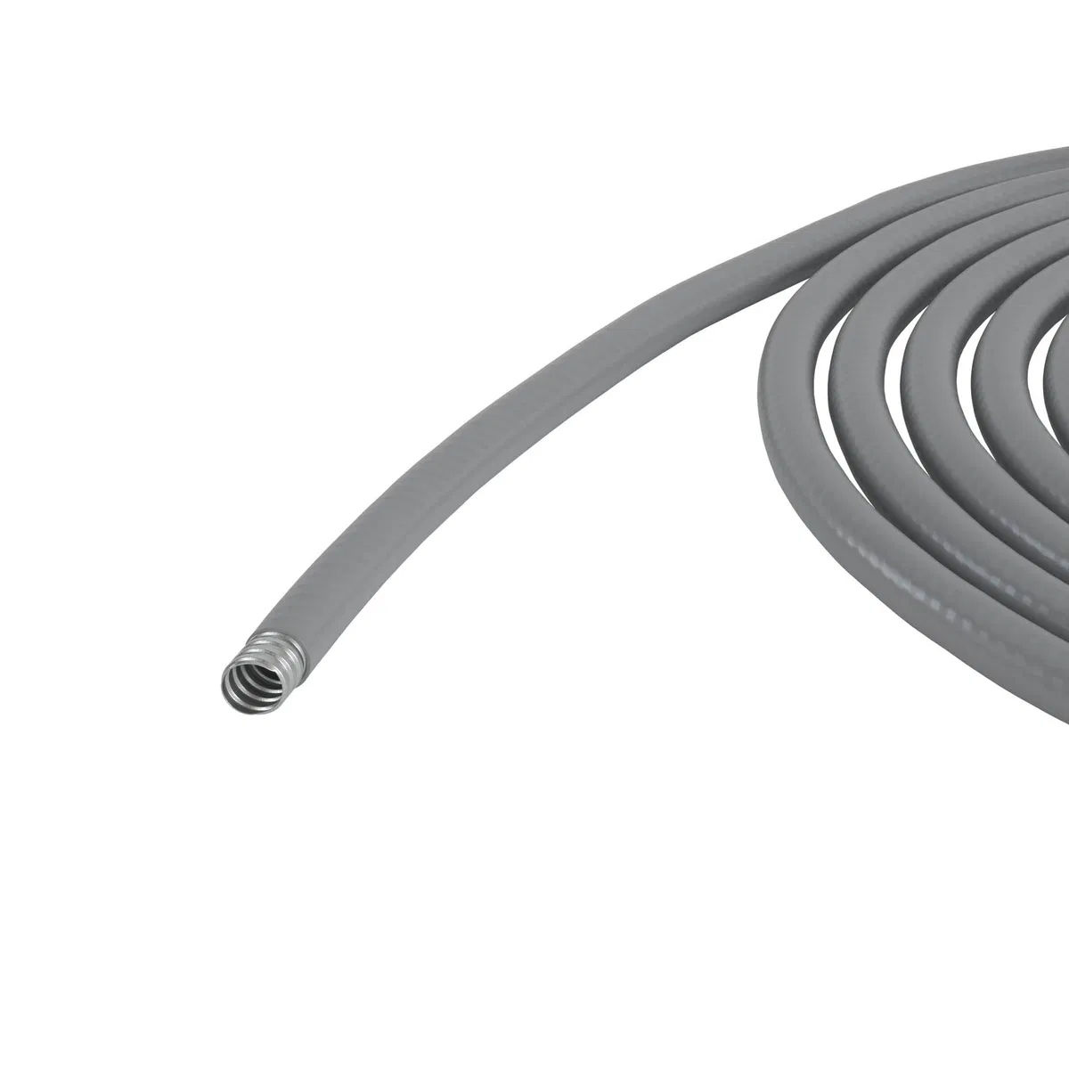 Flexible metal conduit DN 20mm in smooth EVA insulation, Dint 20.5 mm, Dext 27.0, 50 m, color gray