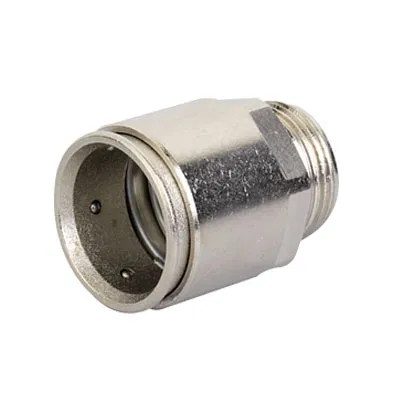 Муфта труба-коробка д.20мм, IP66/IP67, М20х1,5, нержавеющая сталь AISI 316L 6111-20XX DKC