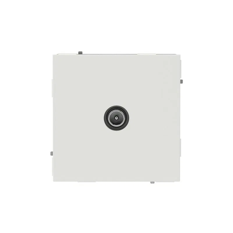 Розетка телевизионная проходная TV KANT бел. песок DKC 7010513