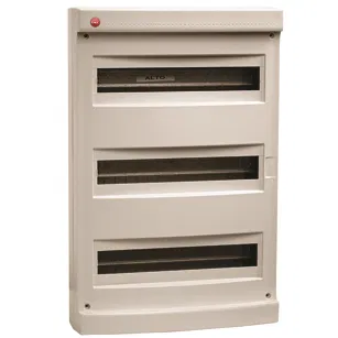 Щиток настен. без дверцы, 54(3Х18) мод.,IP40 83654 DKC