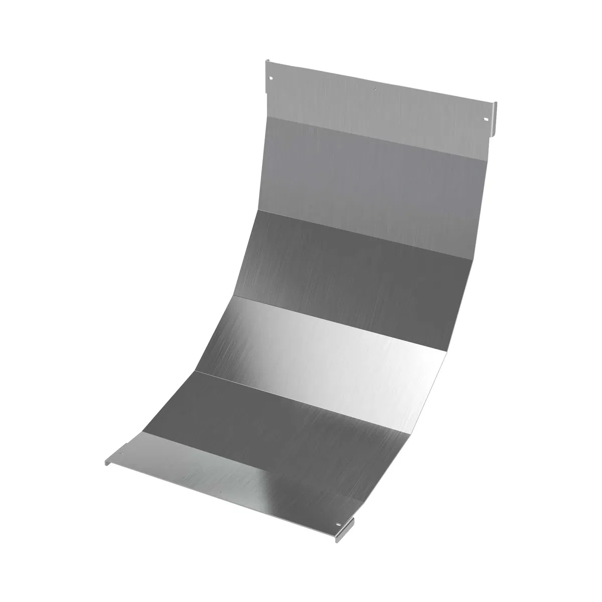 Крышка на угол лестничный вертикальный внутренний 90 градусов 50х900, толщ. 3 мм, R600, в комплекте с крепёжными элементами, необходимыми для монтажа, алюминий AKLIW6590K DKC