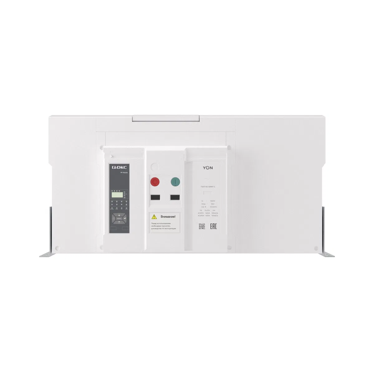 Air circuit breaker YON pro ANX40U 3P 4000 A 160 kA, frame size H, ETA trip unit, fixed, horizontal/vertical connection, 220 V DC control ANX40UH3FH533300K DKC