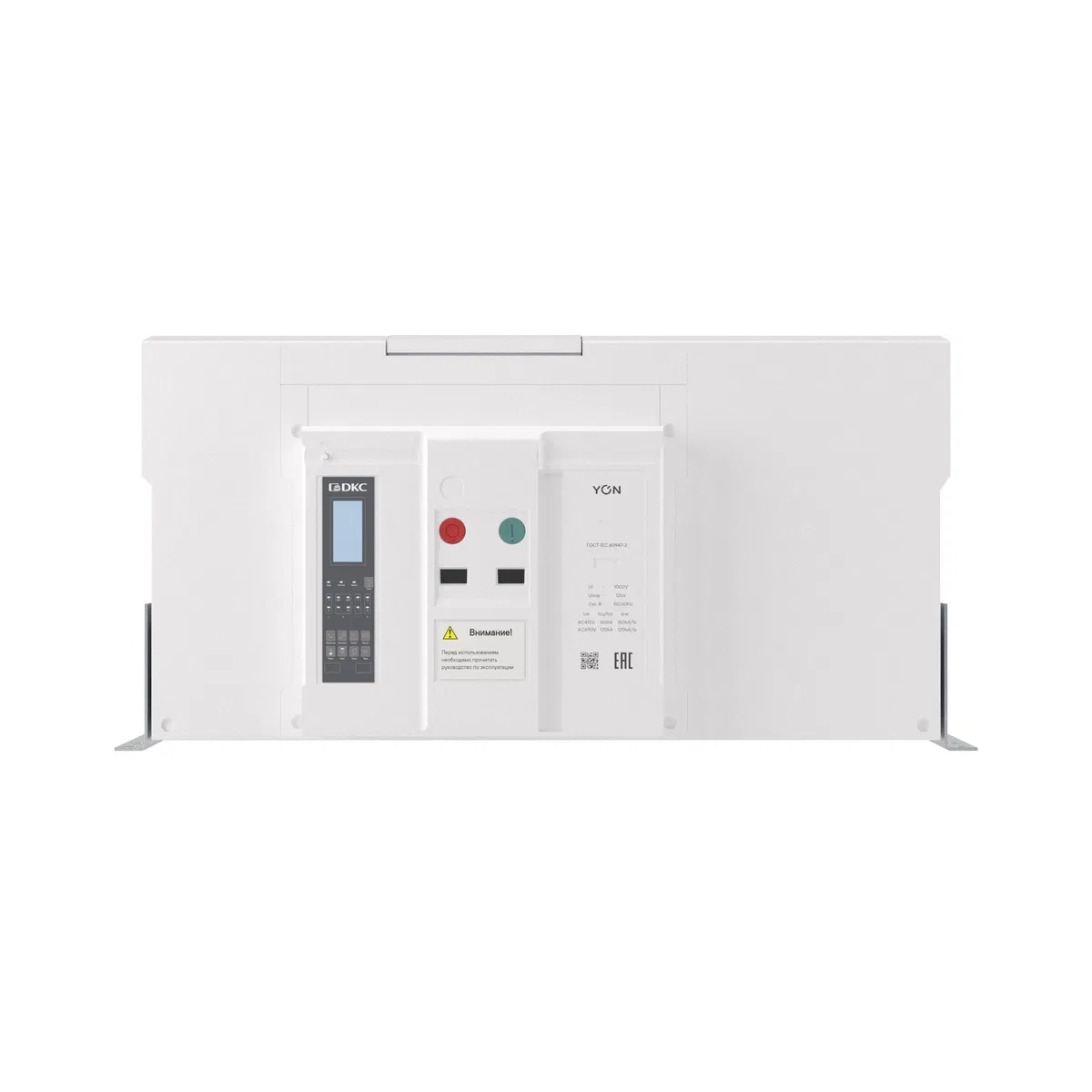 Air circuit breaker YON pro ANX40U 3P 4000 A 160 kA, frame size H, ETE trip unit, fixed, horizontal/vertical connection, 220 V DC control ANX40UH3FH633300K DKC