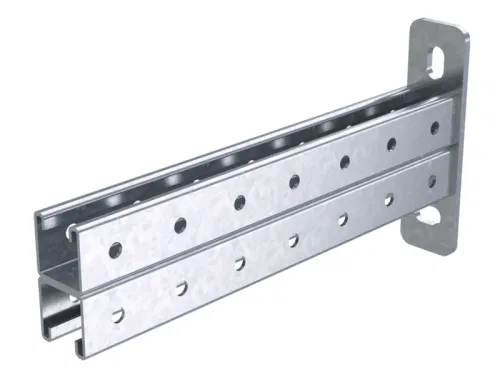 Консоль двойная, 41х41мм, L600мм, горячеоцинкованная BBD4160HDZ DKC
