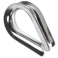 Коуш стальной оцинкованный под трос D4 CM621004 DKC