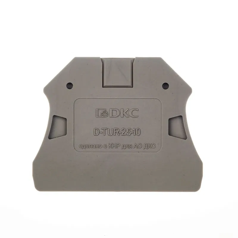 Изолятор торцевой для клемм TUR-2.5-10 сер. DKC D-TUR-2.5-10R