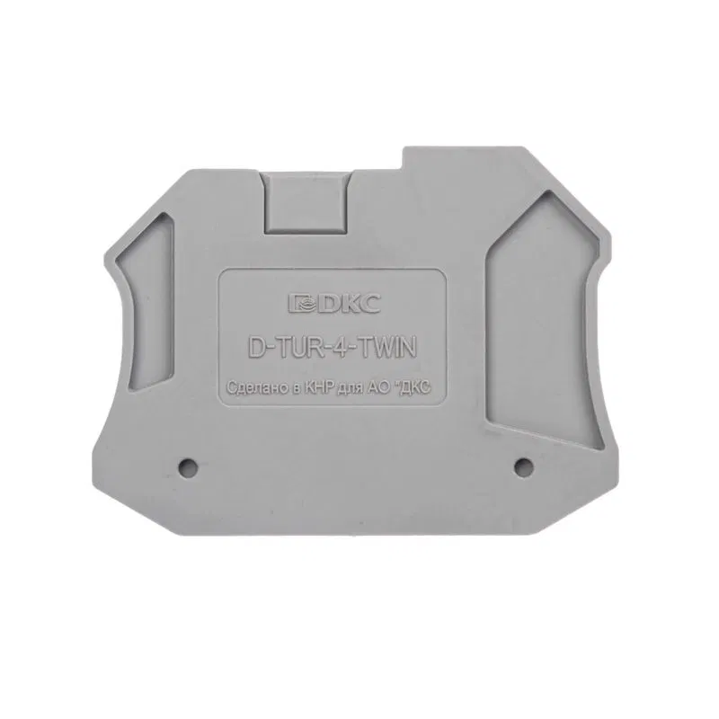 Изолятор торцевой для клемм TUR-2.5-TWIN (уп.100шт) DKC D-TUR-2.5-TWIN