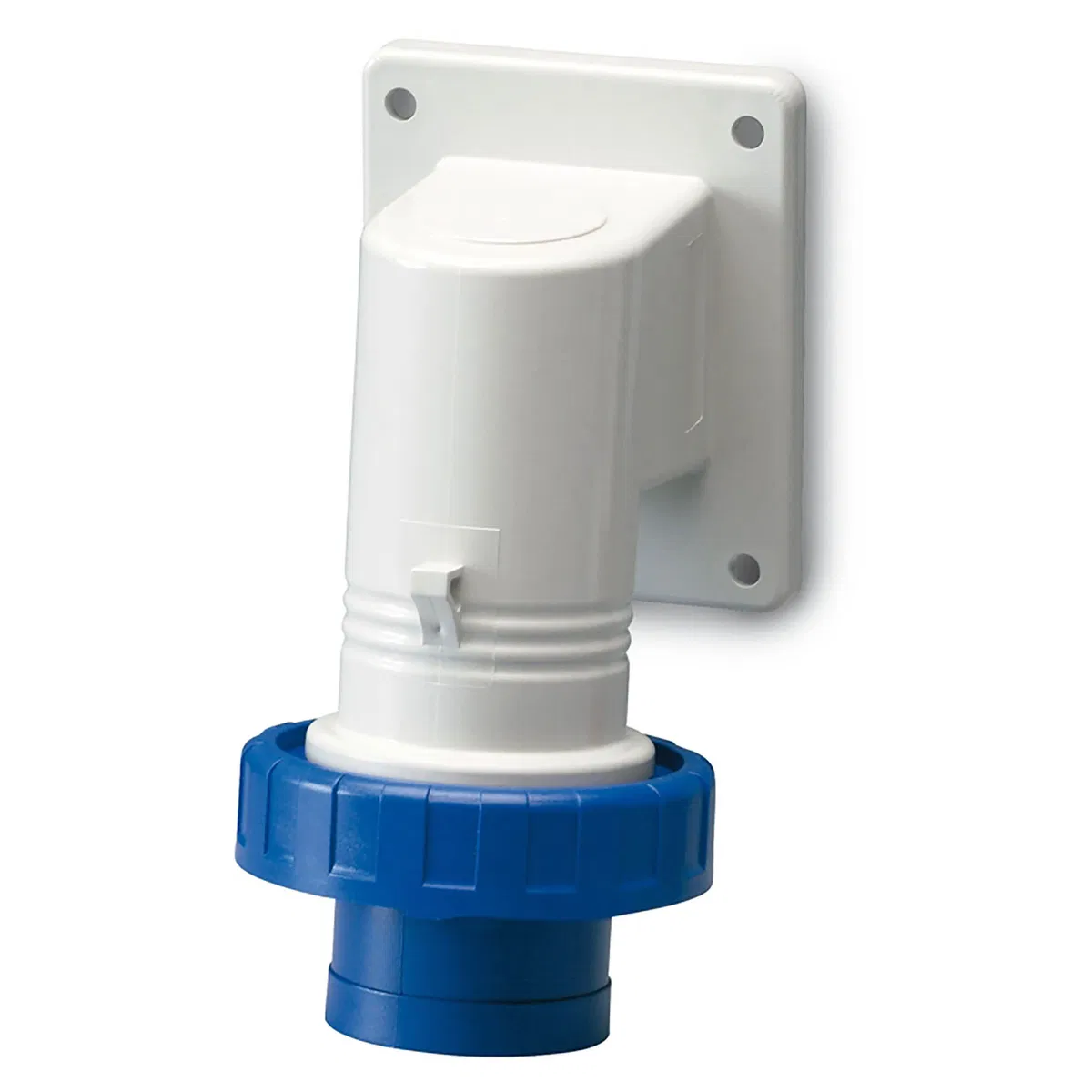 Panel plug with tilt IP67 32A 2P+E 250V