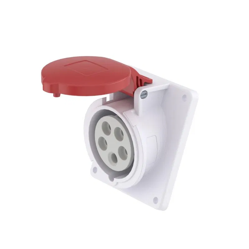 Розетка СП 32А 400В 5п 3P+E+N IP44 с наклоном DKC DIS4133267