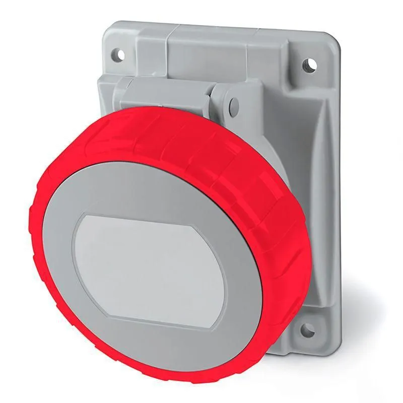 Розетка панельная с наклоном артикул DIS4181667 IP67 16A 3P+E+N 400В DIS4181667S DKC