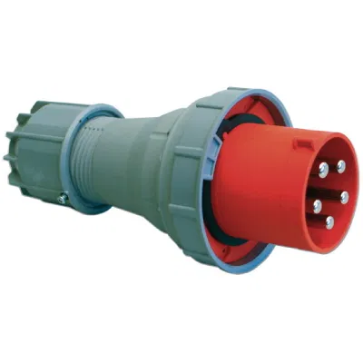 Cable plug IP67 125A 3P+E 400V
