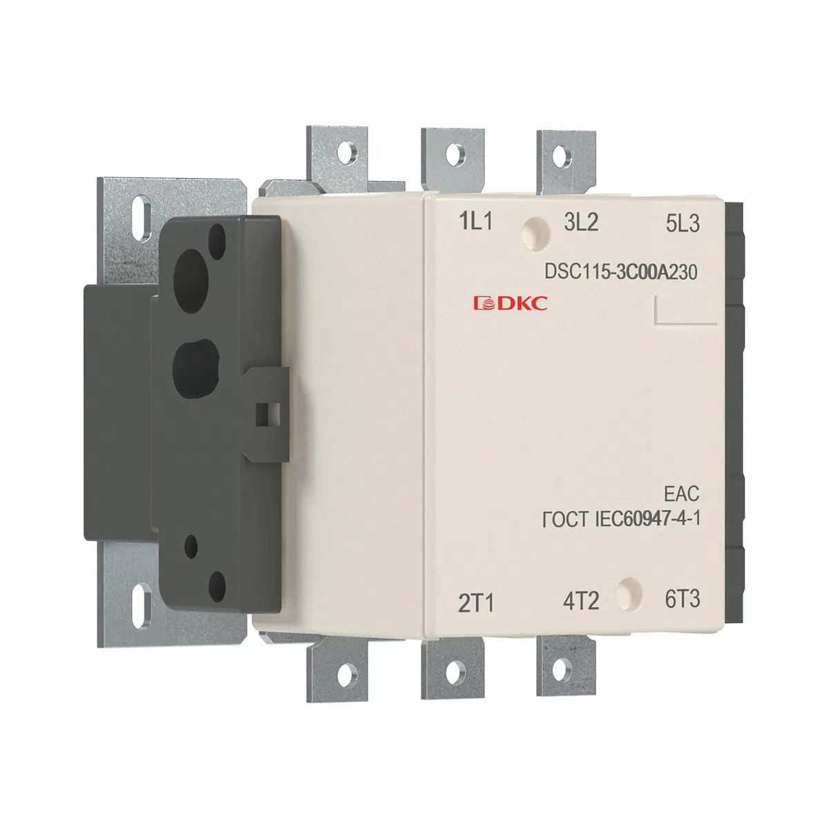 Magnetic contactor DSC115-3C00A230 115A 55kW (AC3) coil 220V AC DKC