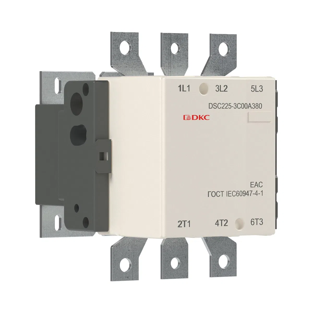 Magnetic contactor DSC225-3C00A380 225A 110kW (AC3) cat 380V AC DKC