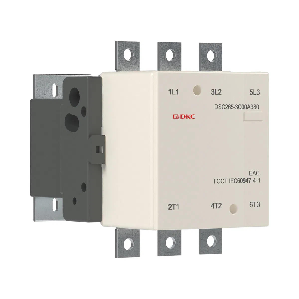 Magnetic contactor DSC265-3C00A380 265A 130kW (AC3) cat 380V AC DKC