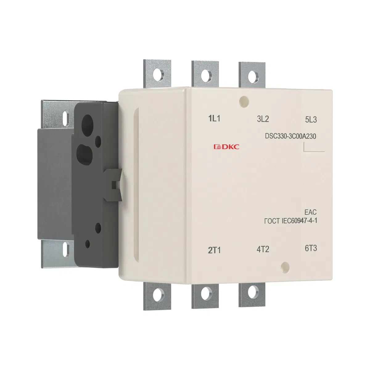 Magnetic contactor DSC330-3C00A230 330A 160kW (AC3)  coil 220V AC DKC