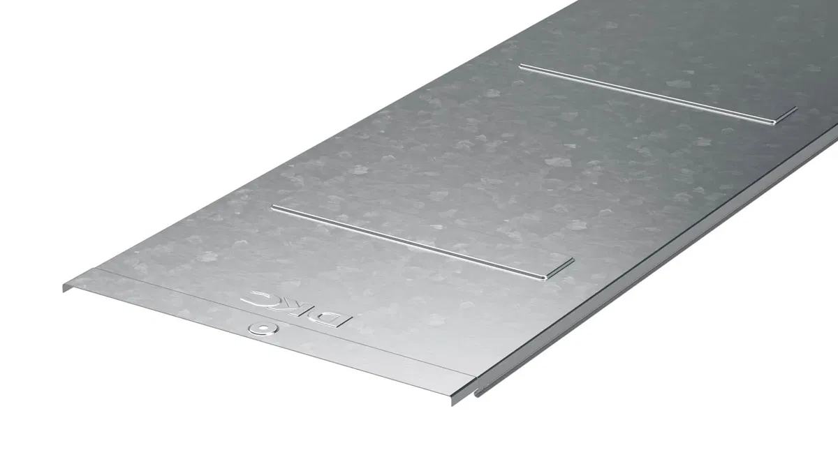 Крышка на лоток с заземлением осн.600 L2000 INOX FKC2600INOX DKC