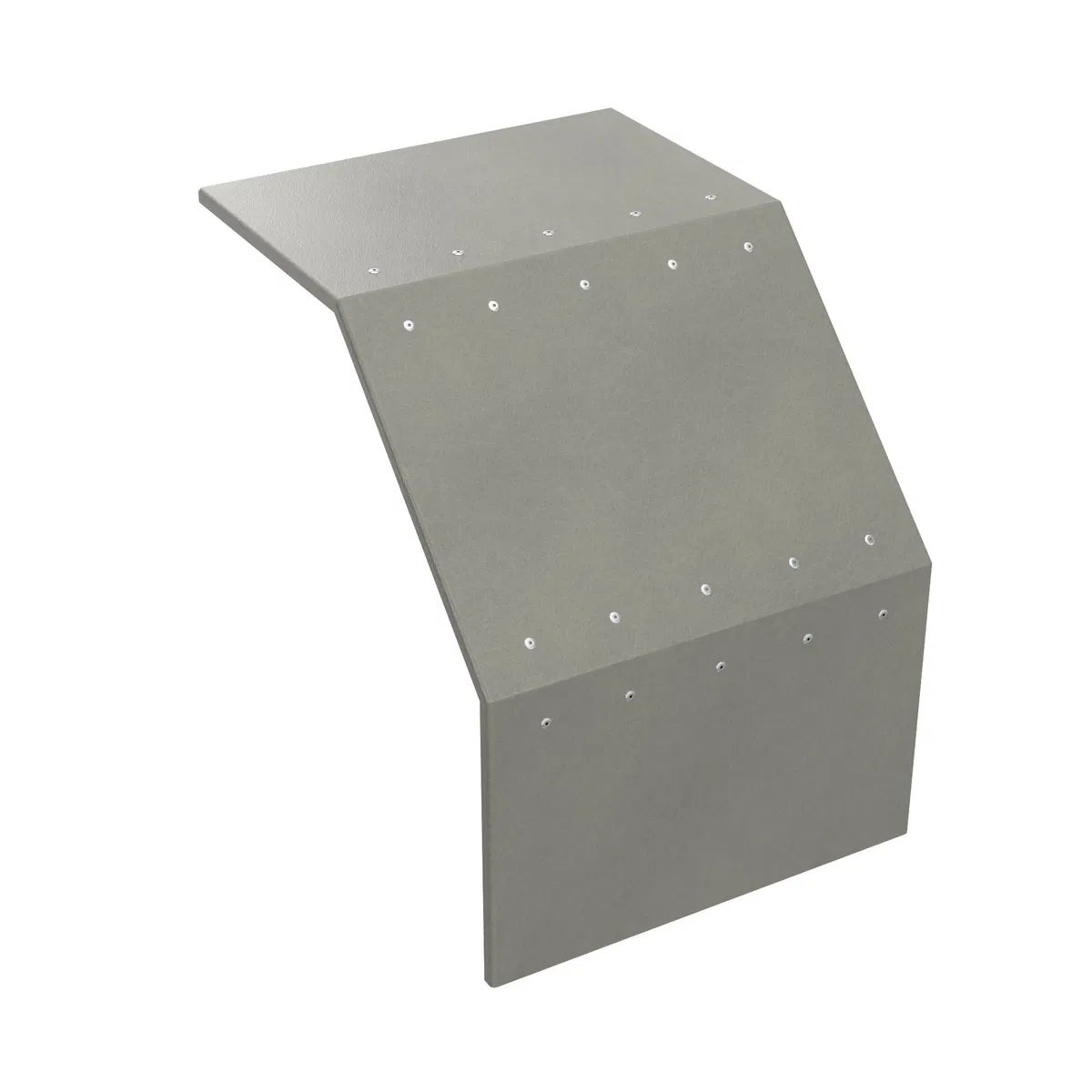 Крышка на угол вертикальный внешний 90°  80x200, стеклопластик GKD90820N DKC