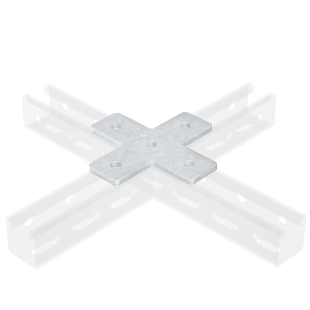 Пластина соединительная Х-обр., INOX 304 IBMD1041C DKC