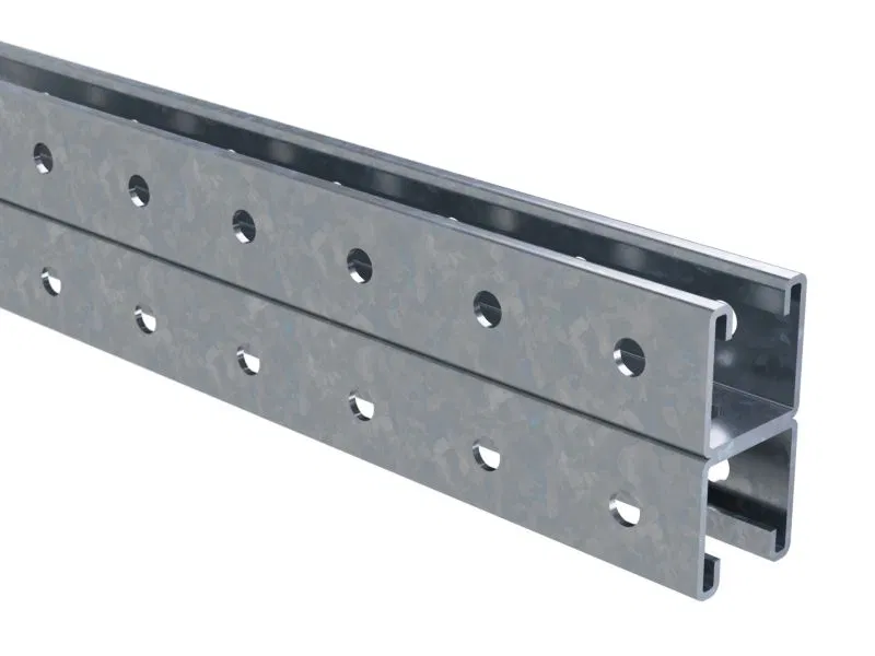 Двойной С-образный профиль 41х41, L900, толщ. 2.5 мм, INOX 304 IBPD4109C DKC