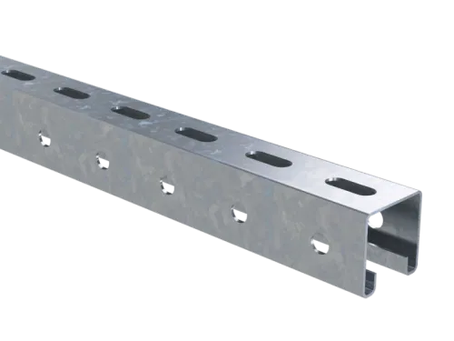 С-образный профиль 41x41, L1400, толщ.1,5 мм, нержавеющая сталь AISI 304 IBPL41140C DKC