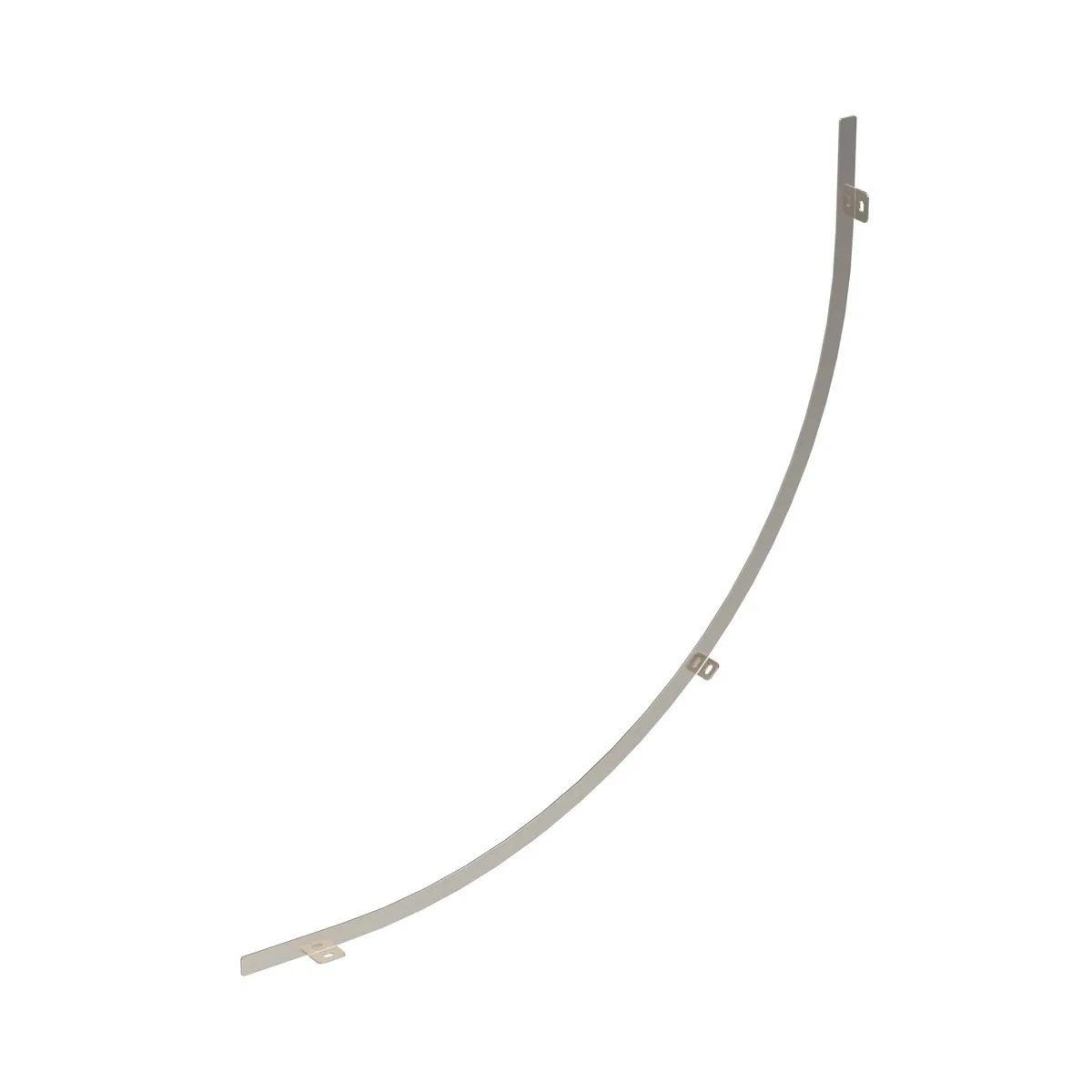 Перегородка SEP для вертикального внутреннего лестничного угла 90° H50, R300, AISI 304, в комплекте с крепежными элементами необходимыми для монтажа ILC90530KC DKC