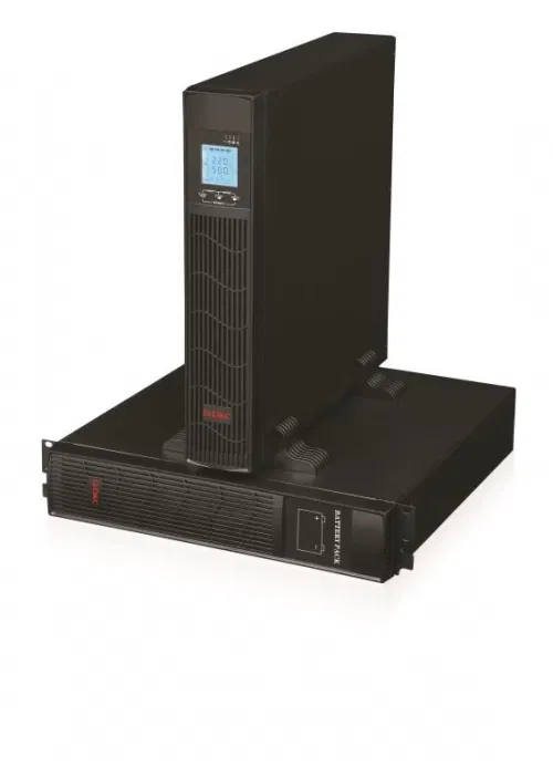 Line-interactive UPS DKS Info Rackmount Pro series, 1000 VA/800 W, 1/1, EPO, USB, RJ45, 3xIEC C