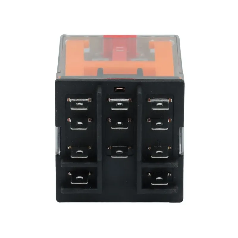 Реле миниатюрное силовое, 3CO, ком. ток 16А, AgSnO2, напряжение 230V AC, опция: тест-кнопка+светодиод IR-230AC-3CO-D DKC