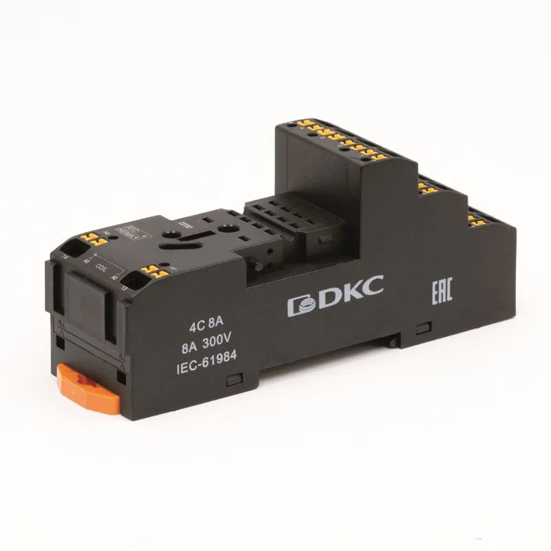 Колодка с клеммами push-in для реле на 2 группы контактов IR-W2CO DKC IR-B2W-PT