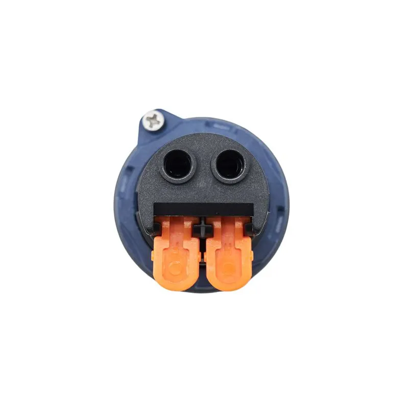 Сигнальная лампа со встроенным диодом 220В, синяя, зажим Plug-In M22L-F220BPP DKC